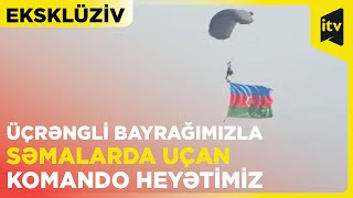 Komando birliklərimiz Qars səmalarında: EKSKLÜZİV görüntülər İctimai TV-də