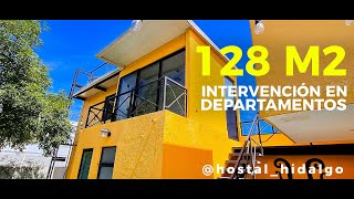 INTERVENCIÓN ⚠ en DEPARTAMENTOS | 128 M2 | HOSTAL HIDALGO