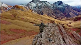 GREAT Scenery! climbing wild mountains, driving through Sanjiangyuan 100 kilometers of no man's land