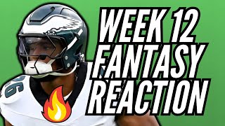 Week 12 Fantasy Football Reactions, Dynasty Trades & Waivers