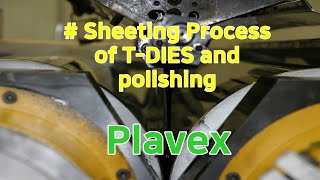 Plavex - Sheeting process of T-DIES and polishing unit