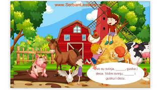 Learning Serbian for Children with Easy Texts