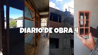 DIÁRIO DE OBRA 4| Batemos a laje + iniciamos o emboço