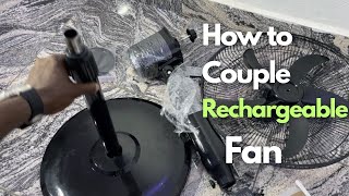 How To Assemble/Couple Infinisolar Rechargeable Fan: Step-by-Step Guide