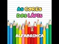 as cores dos lápis