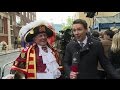 A royal word from the town crier