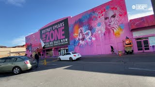 Britney Spears Mural SNEAK PEEK | Localish
