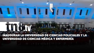 CNU en conjunto con la Policía inauguran dos universidades en Nicaragua