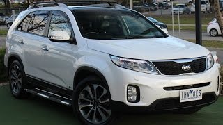 B5482 - 2013 Kia Sorento Platinum Auto 4WD MY13 Review