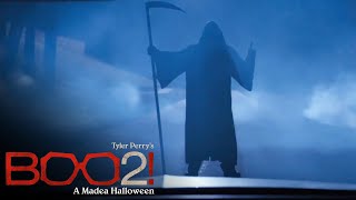 'Leah \u0026 Madea See the Grim Reaper' Scene | Boo 2! A Madea Halloween (2017)