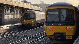 Trains at Parson street and Bristol temple meads in the rain (I got drenched) 24/11/22