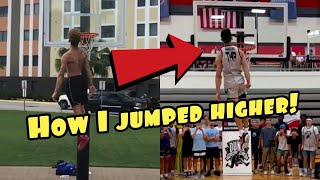 How I Went From A 45 To A 50 Inch Vertical: Isaiah Rivera