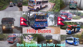 Bus Spotting in eastern hilly road. Buses of dharan,dhankuta, bhojpur, terathum, sankhuwasabha, 🇳🇵🇳🇵