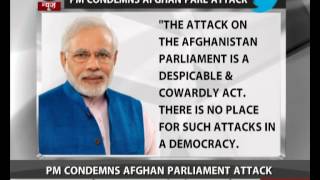 PM condemns Afghan Parliament Attack