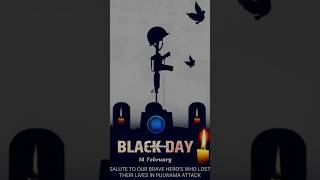 14 february black day status 2055 / pulwama attack black day status / whatsAppstatus#blackdaystatus