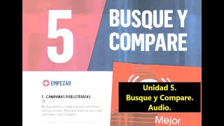 Unidad 5. Busque Y Compare. Audio.