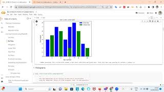 Google Colab Charts: Line Plots, Histograms, Bar plots, Scatter Plots, Pie and Stack Charts