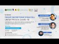 Webinar Terapi Secretome Stem Cell pada Pasien Covid-19