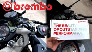 BREMBO RCS-19 MASTER CYLINDER INSTALLATION 💯 | HIGH PERFORMANCE BRAKING | PULSAR  RS200