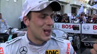 DTM 2012 Oschersleben Race Finish Last 15 Minutes + Interviews Top 3 [HD]