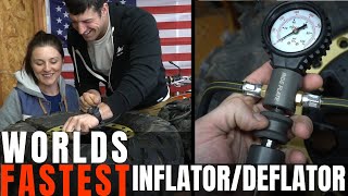 The Indeflate System | Inflate and Deflate tires TWICE as FAST | Perfect Off Road Overland tool.