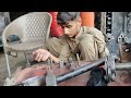 rebuilding hino 7d truck six cylinder engine repairing diesel engine