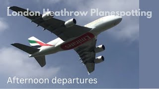 London Heathrow Planespotting | A380s, B787s, B777s, A320s