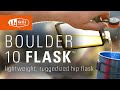 GSI Outdoors | Boulder 10 Flask - Lightweight Hip Flask