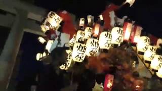 【地車】2018年神戸灘　畑原　本宮　鳥居から【だんじり】