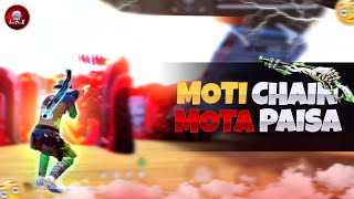 Moti Chain Mota Paisa 💸❤️ - InsaneX || Free Fire Montage || FF Status