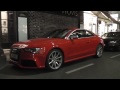 loudest audi rs5 w hms exhaust brutal sound