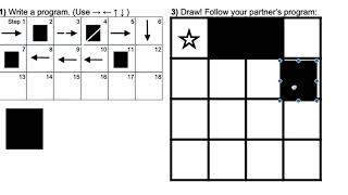 Gr.3-4_Mod 1:graph paper programming directions