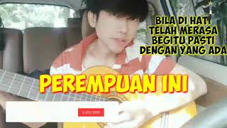 Perempuan Ini Audy cover Sing3Minutes asmr voice with guitar Accoustic in innova 2019 type G