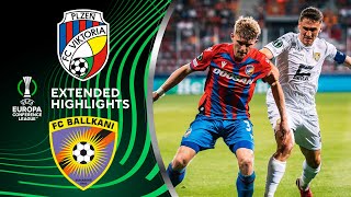 Viktoria Plzeň vs. Ballkani: Extended Highlights | UECL Group Stage MD 1 | CBS Sports Golazo -Europe