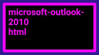 How can I edit the HTML source code of an email in Outlook 2010 without any add-ins?