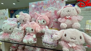 PINK Cherry Blossom Hello Kitty and Fam are insanely cute at Sanrio Nagoya サンリオ 名古屋 桜