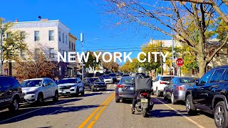 Jalan-jalan naik mobil di New York City 4K | Drive around QUEENS area New York City 4K