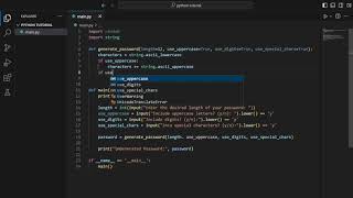 Create Password Generator in Python (ASMR PROGRAMMING)