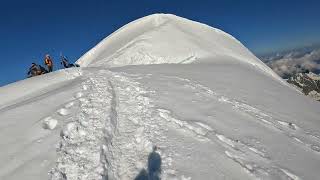 Bishorn (4153m) Swiss Alps (early july 2023)