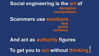 How cybercriminals use social engineering for fraud.