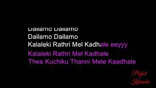Dailamo Dailamo Karaoke |HD| Tamil Song | Dishyum |