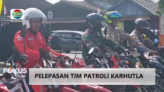 BERAU - Pelepasan Tim Patroli Karhutla