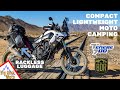 Lightweight Off-Road Motorcycle Camping Setup / Tenere 700