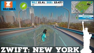 New Zwift Course: New York // Route Details // First Look