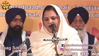 26th AGSS 2017 - Dr  Nivedita Singh ji Patiala, Raag Sorath, Raag Jaijaiwanti