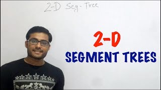 2D Segment Tree - Data Structure and Algorithms