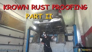 Krown Rust Proofing - Part II The Application