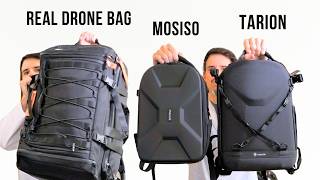 Tarion TRH vs Mosiso Drone Bag - Too Small for REAL Drone Pilots 😉 - Camera DSLR Bag Size Review