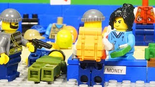 Lego robbery clothes store money