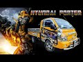 Hyundai Porter 2 Bumblebee|Covnverted to Single tire